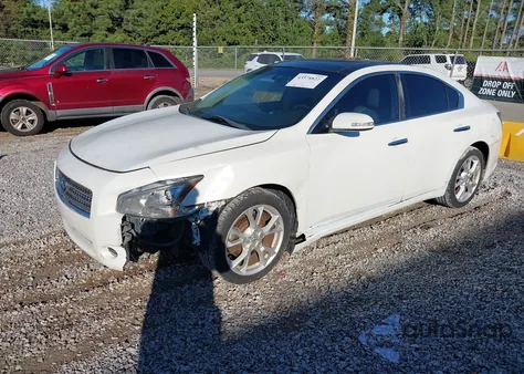 2014 Nissan Maxima 3.5 Sv z USA, uszkodzony, nr VIN 1N4AA5APXEC907554